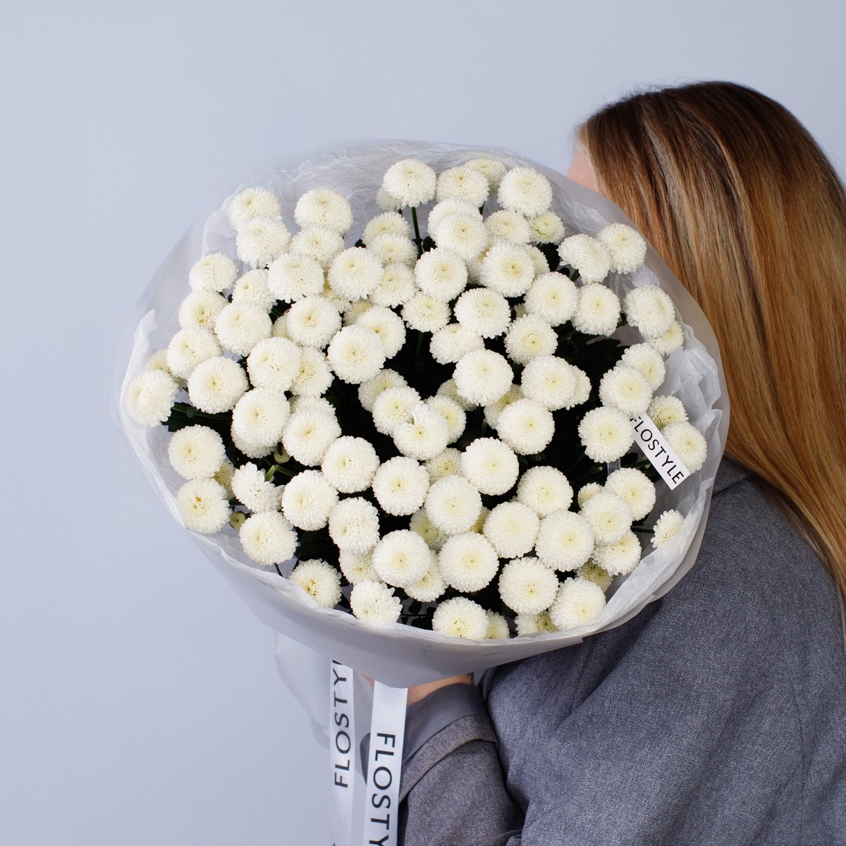 Букет из 11 шт кустовой хризантемы 